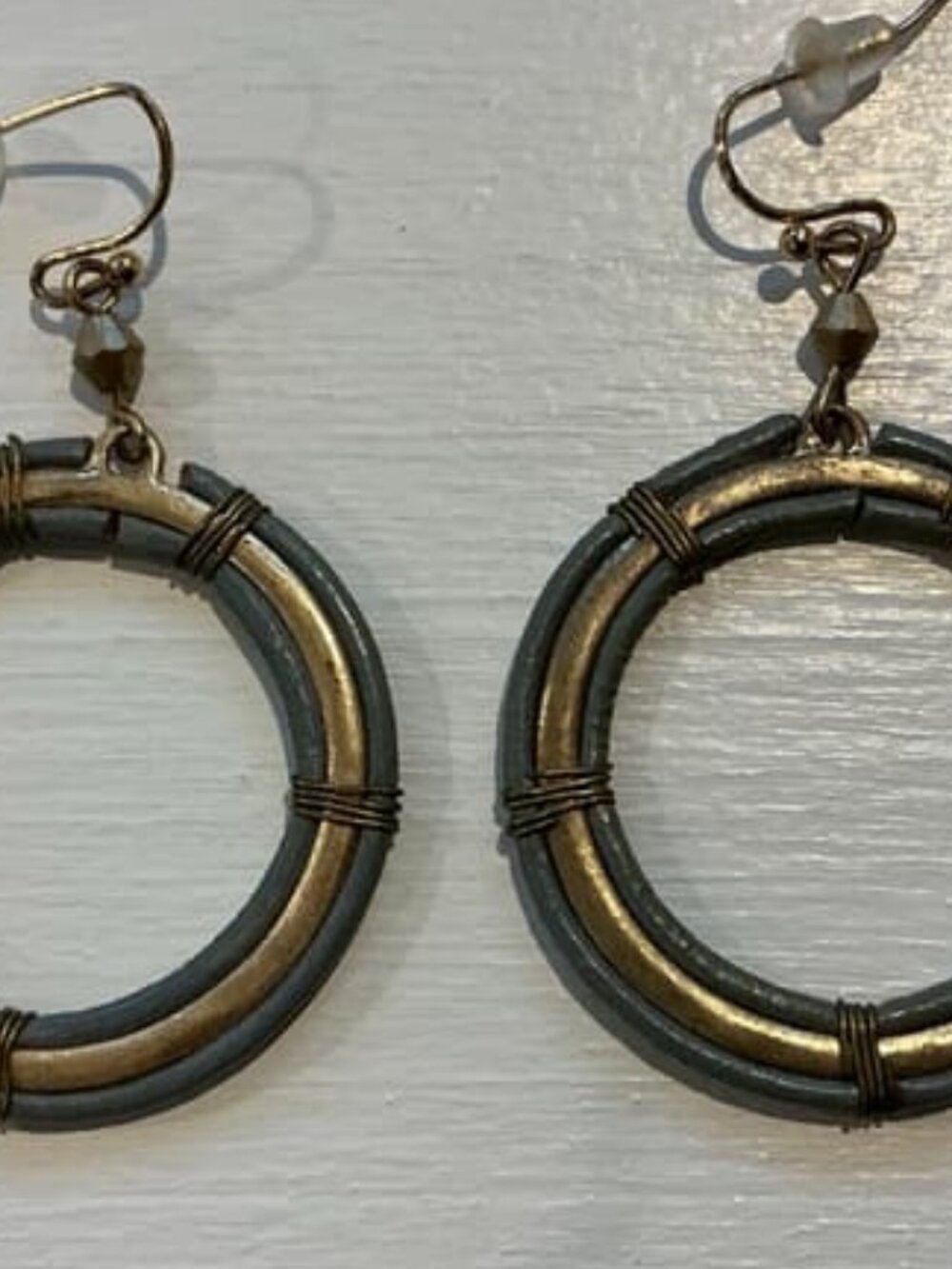 Wire Wrapped Nested Hoop